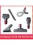 Dyson V7 V8 V10 V11 V12 V15 Elektrikli Süpürge Yatak Fırçası Başlığı Yuvarlak Fırça Parçalarına Uygun Düz Emiş Ucu Başlığı (Yurt Dışından) 1