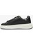 Elba Erkek Siyah Deri Sneaker FMTLBALEA12-BLACK 3