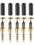 5x Altın Kaplama 3,5 mm 1/8" Kulaklık Fişi I Altın (Yurt Dışından) 1