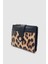 Ivina Kapitone Detaylı Kartlıklı Çıtçıt ve Fermuarlı Kadın Cüzdan Leopar 3