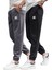 Siyah/füme Cepli Jogger Erkek Eşofman Altı E7445 1