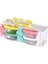 Paşabahçe 4'lü Saklama Kabı Kare 96840 310 cc 1