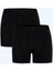 Erkek Modal Ikili Boxer Siyah Renk 2