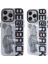 iPhone 12 Pro Max Kılıf Apollo Magneticsafe Desenli Kapak - Apollo Şeffaf - 1-(5796) 1