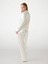 Sylvie Kadın Krem Pijama Seti O5BX05W4732-F0YI 3