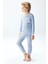 Erkek Çocuk Pijama Takımı Orta Mavi Renk 1