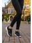 Siyah-Beyaz Esnek Hafif Unisex Spor Ayakkabı Xstep 020-CILT G 1