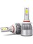 C6 9005 Hb3 Soket Şimşek Etkili LED Xenon Far Ampulü 6000K Kar Beyaz 2
