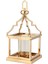 Eskitme Çatılı Küçük Fener 20*20*45 cm AK.JD0119 1