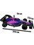 2.4 Ghz 30 cm 20 Km Hızlı Şarjlı Işıklı Motor Sesli Full Fonksiyon Uzaktan Kumandalı F1 Formüla 4