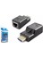 HDX1375 60MT HDMI Extender Siyah Mini (Type-C Port) 1