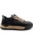 Siyah Hakiki Deri Erkek Sneaker E01185057203 1