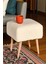 Puf Mushroom Retro Kare Çok Amaçlı Puf Bench Koltuk Tabure 3