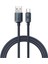 Crystal Usb-A To C 100W Kablo 1.2m Siyah (CAJY000401) 1