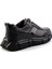 Siyah Hakiki Deri Erkek Sneaker E01958179203 3