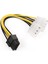 DK-CB-P104 2x Molex 4pin To 6+2pin Pcı-E Dönüştürücü Kablo 1
