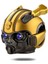 Bumblebee Bluetooth Hoparlör Karikatür Transformers Yaratıcı Karikatür Kart Açık Hava Kablosuz Hoparlör Subwoofer (Yurt Dışından) 3