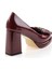 Bordo Kadın Klasik Topuklu Ayakkabı K01231455498 3