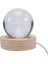 Parlayan Kristal Top Gece Işıkları USB Güç Sıcak Başucu Işık Noel Çocuk Hediyeler Gece Lambası (Yurt Dışından) 2
