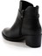 Siyah Hakiki Deri Kadın Bot & Bootie K02531207303 3