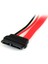 22 Pin Sata Data To 13 Pin Mini Slimline Sata Çevirici Kablo 20 cm 4