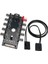 4-3 Pinli Fan Çoklayıcı Hub Pwm Fan Kontrolcüsü 10 Port 12V Pc Fan Çoklayıcı 1