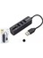 Hadron HDX7009 USB Hub Combo 3-Usb + Sd + Tf Siyah 1