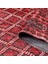 Soft Zarmine Afgan Desenli Halı - Kırmızı - 160X230 cm 3