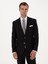 Erkek Siyah Slim Fit %100 Yün Mono Yaka Basic Takım Elbise 50310082-VR046 3
