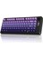 Freewolf M75 Kablosuz Bt+2.4ghz OLED Tft Ekranlı Membran Reinbow Aydınlatmalı Gaming Oyuncu Klavye 2