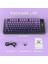 Freewolf M75 Kablosuz Bt+2.4ghz OLED Tft Ekranlı Membran Reinbow Aydınlatmalı Gaming Oyuncu Klavye 8