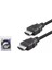 Hadron HDX2005 3m HDMI (M) To HDMI (M) Kablo Pvc Siyah 1