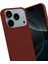 Apple iPhone 17 Pro Max Uyumlu Silikon First Kapak Bordo 3