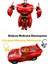 Robota Dönüşen Çek Bırak Araba Oyuncak Yarış Arabası Şimşek Mcqueen 1