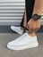 Prime Bağcıklı Cilt Erkek Günlük Sneaker Ayakkabı Cbt - Beyaz 3