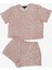 T-Shirt Şort Örme Pijama Takımı 6