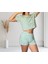 T-Shirt Şort Örme Pijama Takımı 1