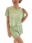 T-Shirt Şort Örme Pijama Takımı 2