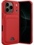 Apple iPhone 17 Pro Uyumlu Kartlıklı Kelvin Kapak Kırmızı 1