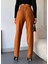 Kendinden Kemerli Triko Pantolon Camel 3