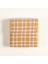 Vıseu Ekoseli Pamuk %100 Pamuk Flanel Nevresim Seti 260x220 Cm Hardal Sarısı 5