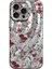 iPhone 14 Pro Kılıf Crew Desenli Kapak - ÇIÇEK-(5796) 1