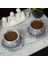 Tazza Mermer Fincan Takımı 4