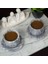 Tazza Mermer Fincan Takımı 6