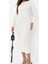 Ters Dikiş Detaylı Midi Elbise 1