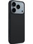 Apple iPhone 17 Pro Uyumlu Silikon First Kapak Siyah 2