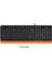 A4 Tech FK10 Q USB Fsytyler Turuncu Tr Fn-Mmedya Klavye 2