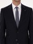 Erkek Lacivert Slim Fit %100 Yün Mono Yaka Basic Takım Elbise 50310082-VR033 6