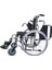 Poylin Manuel Tekerlekli Sandalye | Katlanabilir Sırtlı Çelik Şase, Bas-Çıkar Tekerlekli, Antibakteriyel Döşemeli P111 3