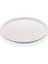 100035.CW - Maya 2'li Krem Beyaz Yuvarlak Sunum Tabak Seti 35 Cm, Thermoset Melamin 1